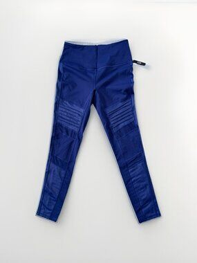 VICTORIA SPORT Victoria’s Secret blue stretchy leggings size Medium